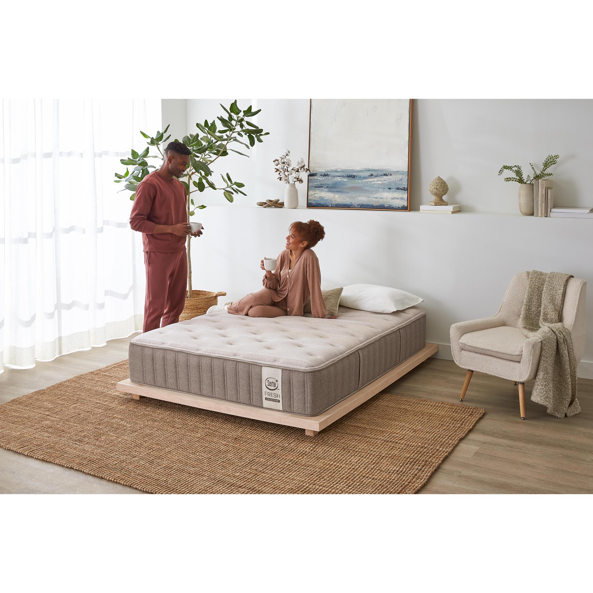 Serta Fresh Collective Wheat Firm Full Mattress - Image 10