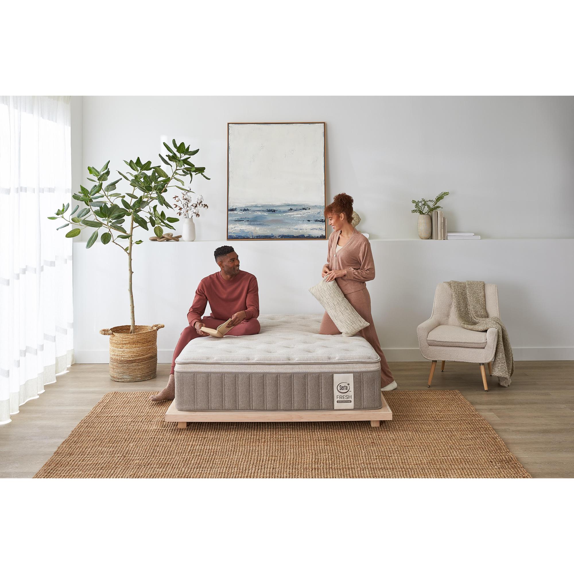 Serta Fresh Collective Watershed Pillow Top Medium King Mattress - Image 9