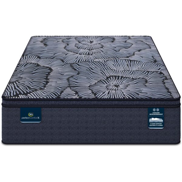 Serta Perfect Comfort Textural Medium Euro Top Full Mattress - Image 2