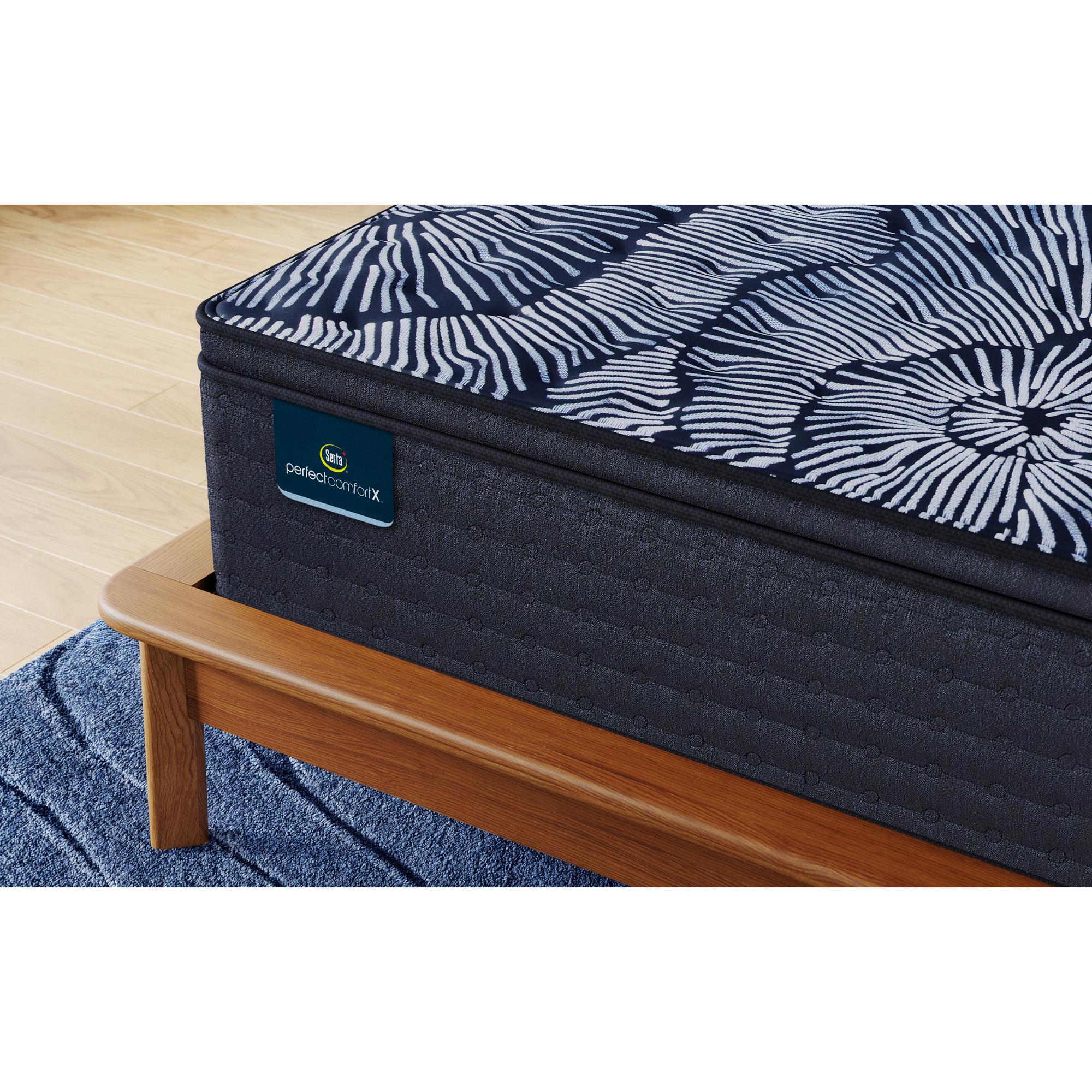 Serta Perfect Comfort Textural Medium Euro Top King Mattress - Image 8